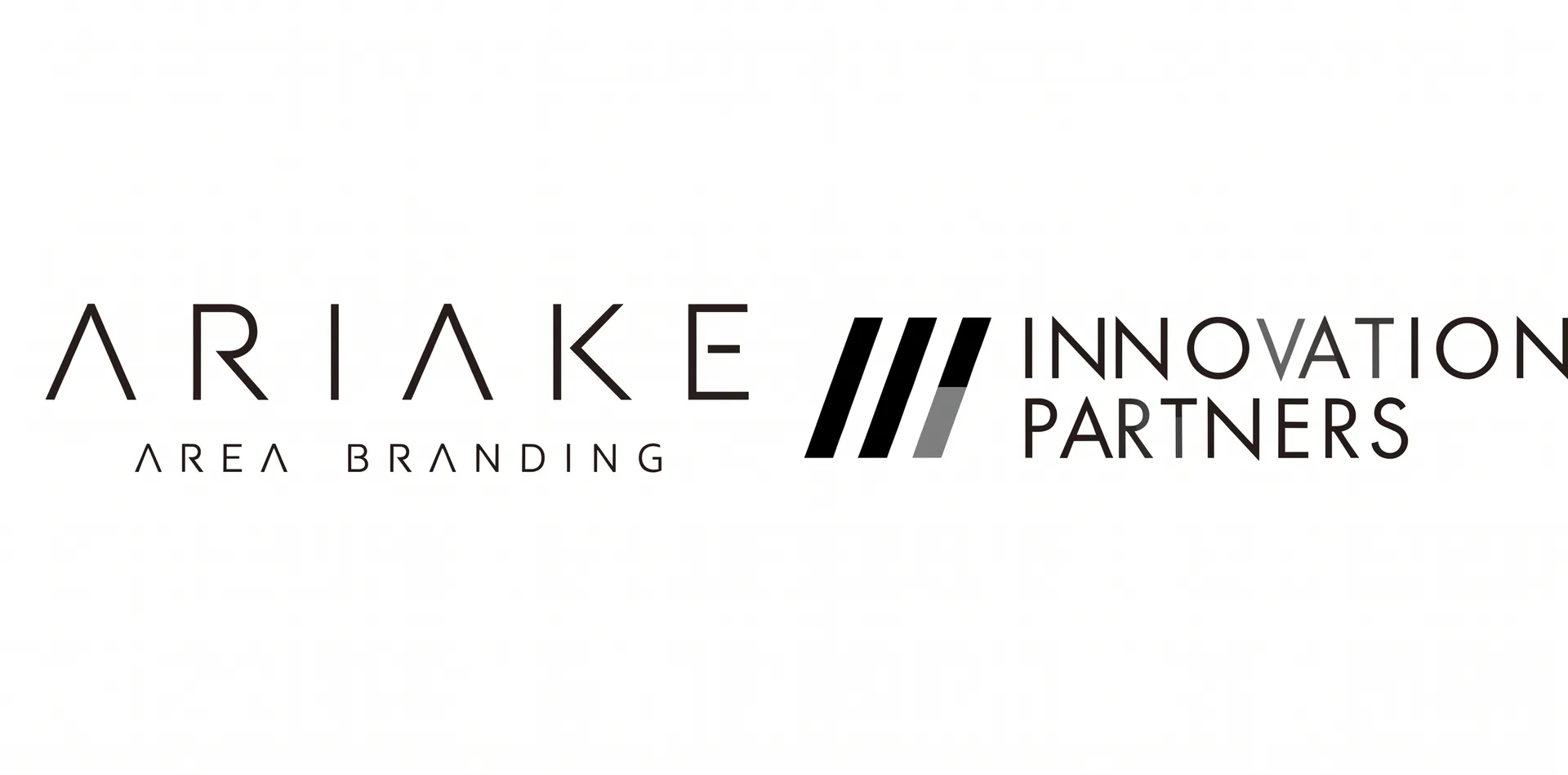 ARIAKEエリアブランディングとイノベーションパートナーズのロゴ